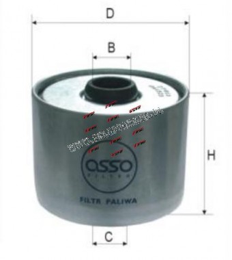 FILTR PALIWA WP4871 /ASSO/