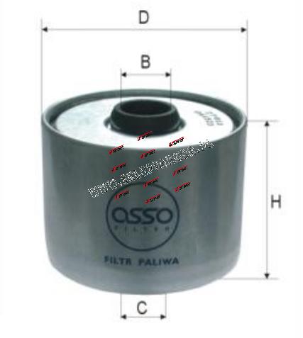 FILTR PALIWA WP4871 /ASSO/