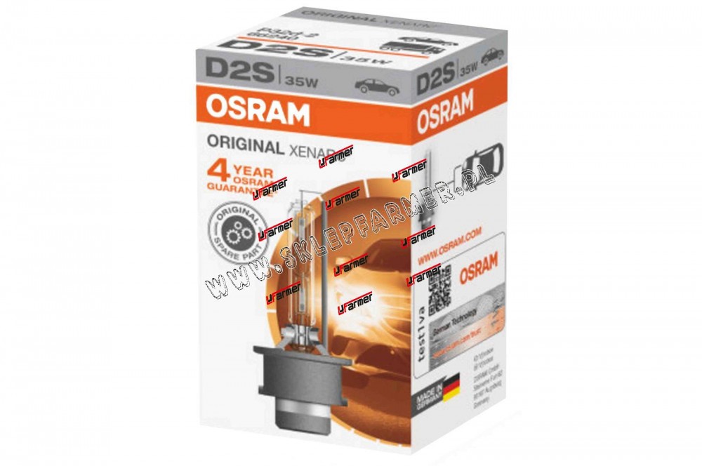 ŻARÓWKA D2S 35W /P32D-2/ 4300K /OSRAM/ OEM