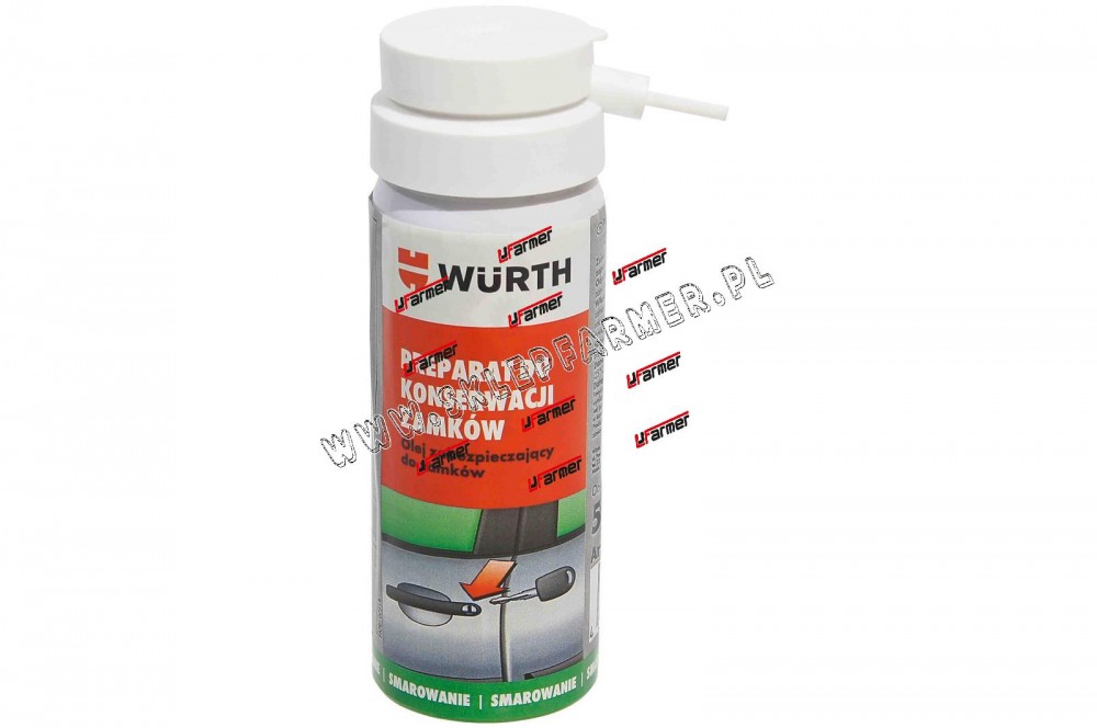 WURTH DO KONSERWACJI ZAMKÓW 50ML.