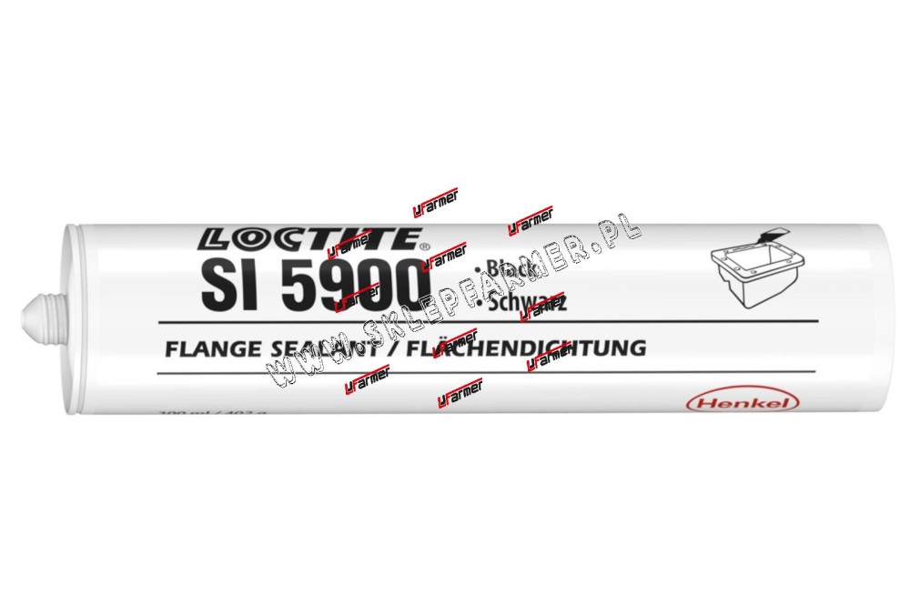 LOCTITE SI 5900 USZCZELNIACZ SILIKONOWY 300ML.